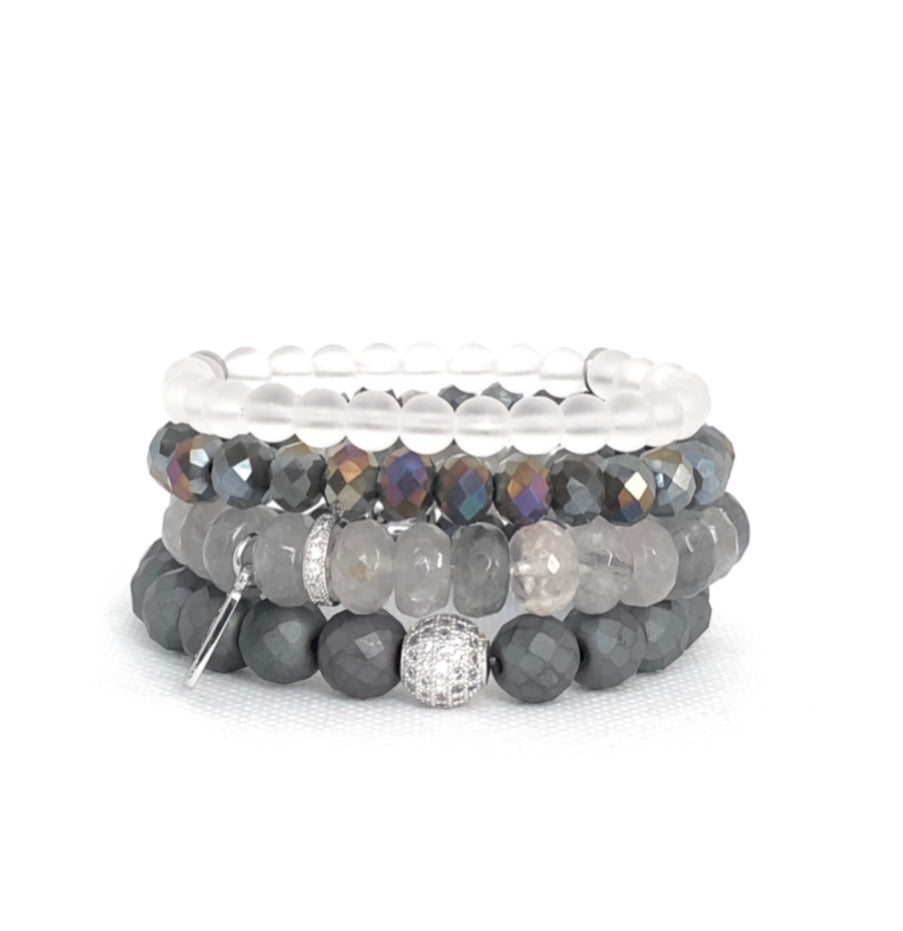 CELESTIAL SONNET PAVÉ STACK