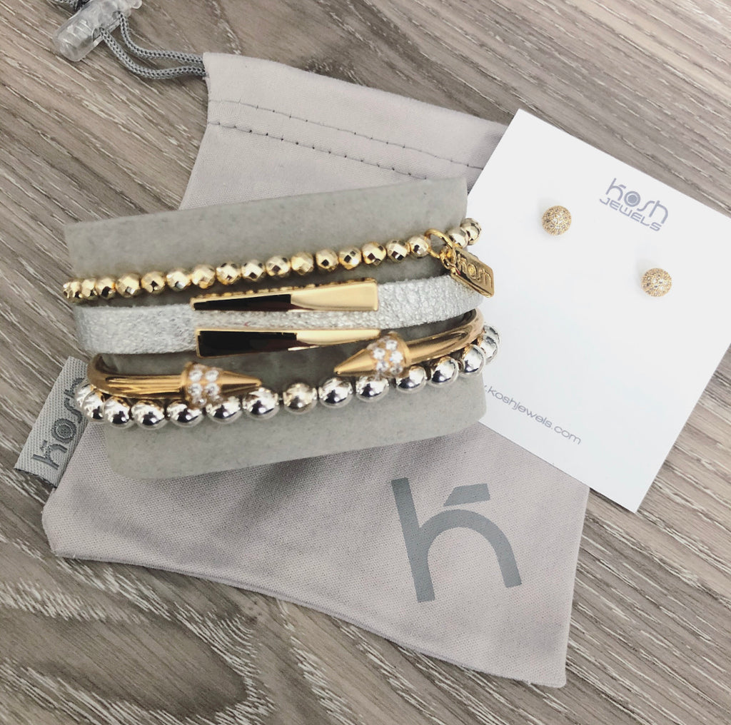 VITA STACK w/ BONUS SPARKLE STUDS