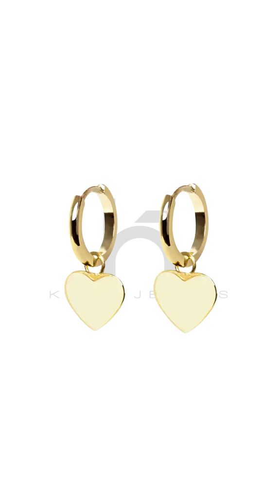 LOVE HUGGIES DROP EARRING - CREAM