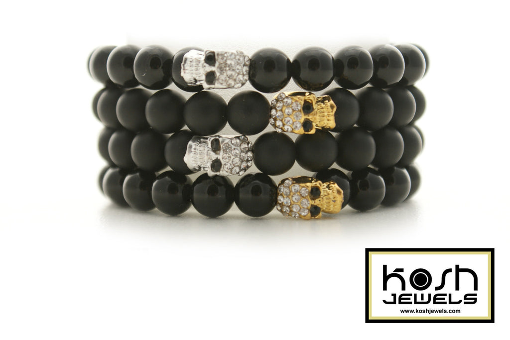 MINI-SIGNATURE SKULL BRACELET