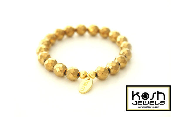 SONA SIGNATURE BEADED BRACELET (FACETED)