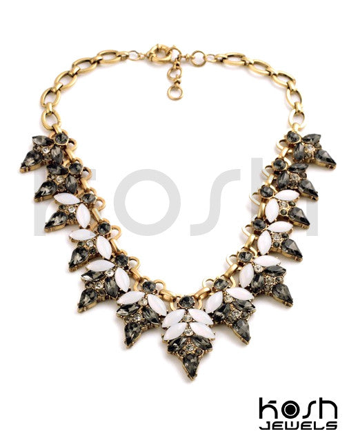 ENCHANTED BLOOM STATEMENT NECKLACE