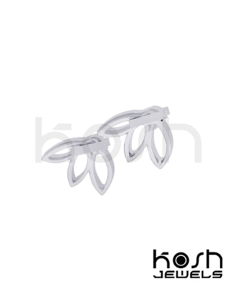 LOTUS JACKET & STUD EARRINGS