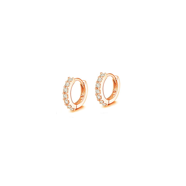 PAVÉ HUGGIE HOOPS