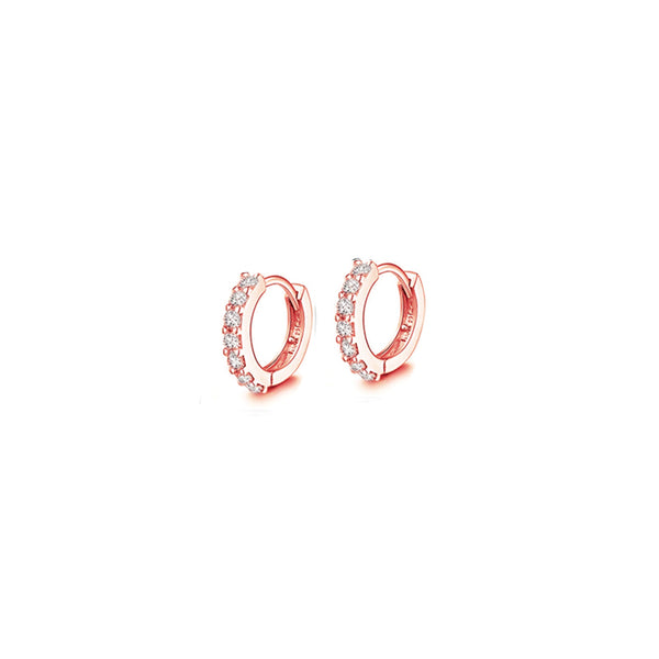 PAVÉ HUGGIE HOOPS