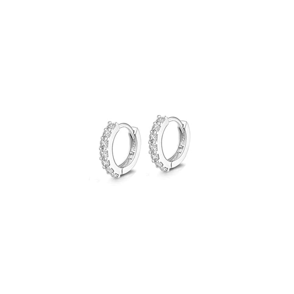 PAVÉ HUGGIE HOOPS
