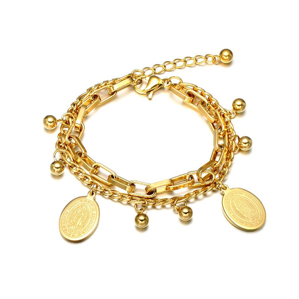 SAN BENITO COIN BRACELET