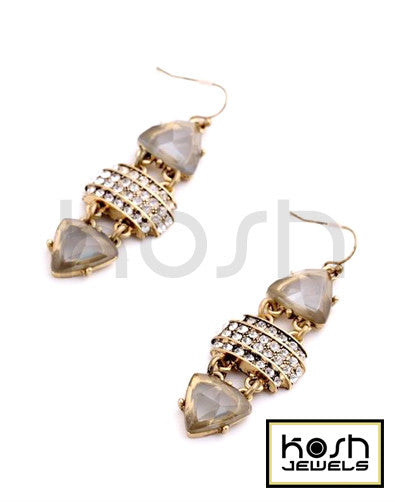 VINTAGE LUXE DROP EARRINGS