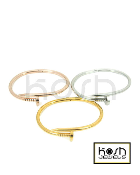 STEEL 'CLOU' Bangle
