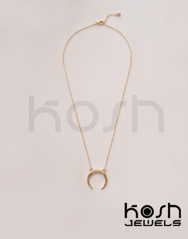 GOLDEN TUSK NECKLACE