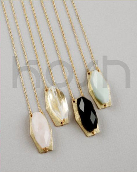 PILLOW PENDANT NECKLACE