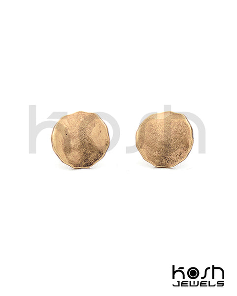 FREEDOM STUD EARRINGS - ROUND
