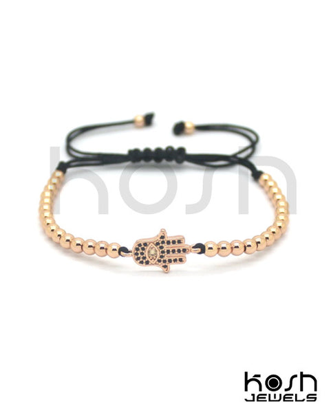 PAVE HAMSA BRACELET