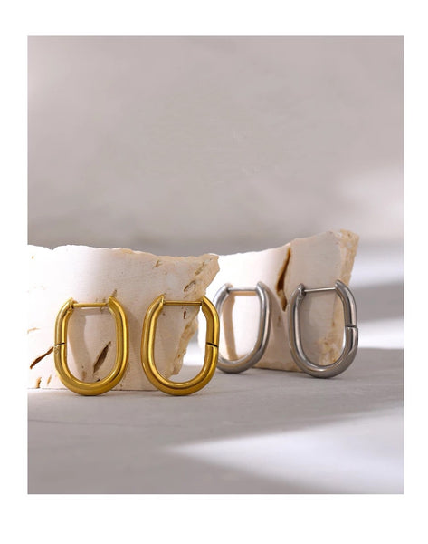 AURA HOOP EARRINGS