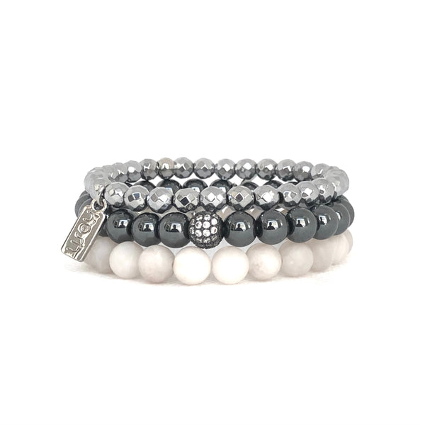 MYSTIC ICE PAVÉ STACK