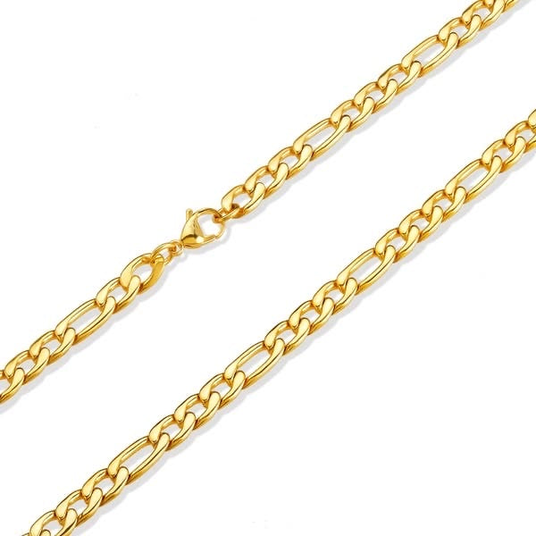 SOHO FIGARO NECKLACE - STAINLESS STEEL GOLD