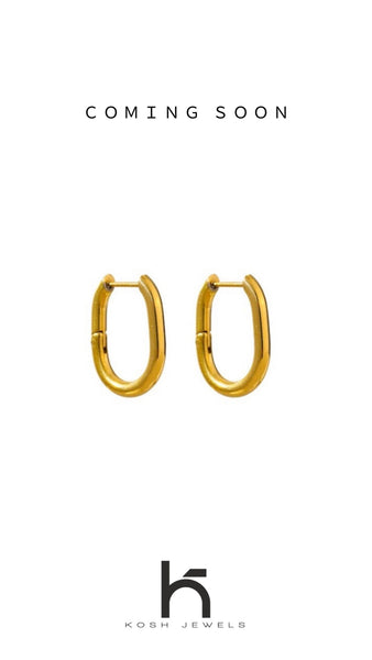 AURA HOOP EARRINGS