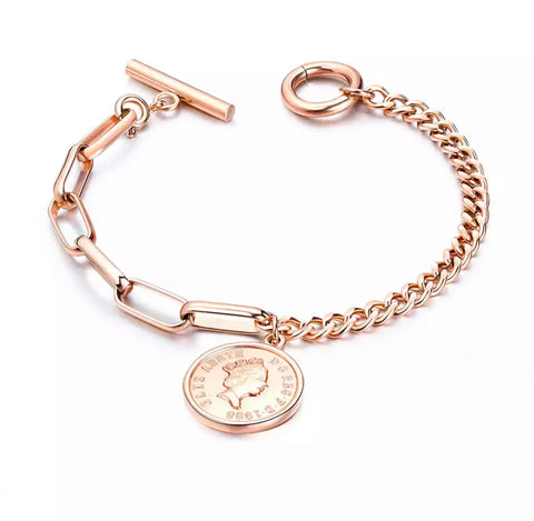 ELIZABETH COIN BRACELET