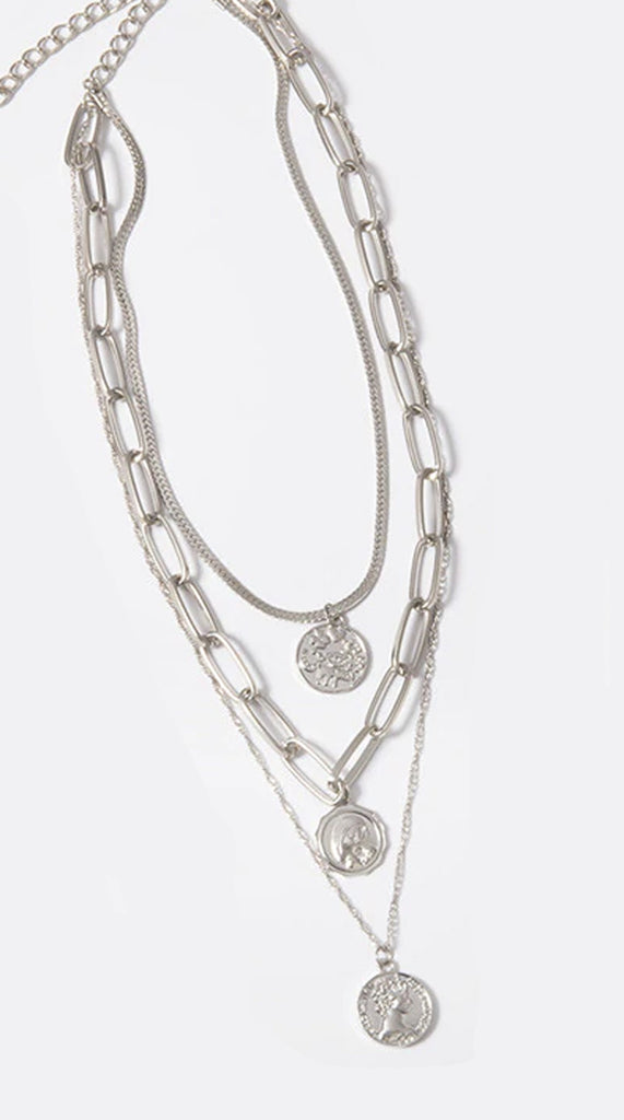 COIN MEDAGLIA III CHOKER & LAYERED NECKLACE