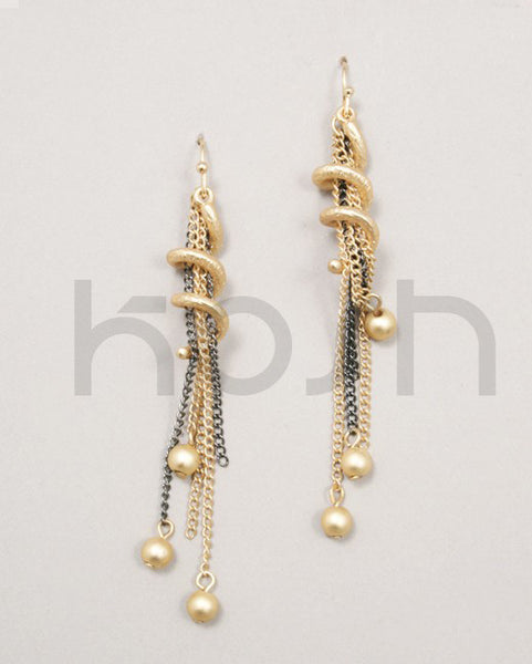 kosh TASSEL BEAD EARRINGS