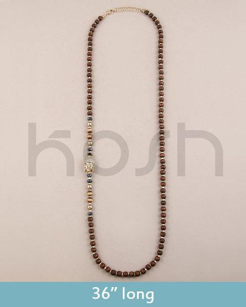 BUDDHA BEAD NECKLACE
