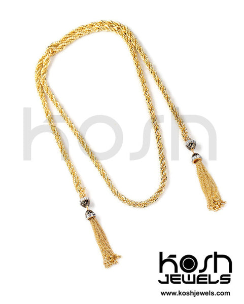 LUXE LARIAT ROPE NECKLACE