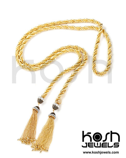 LUXE LARIAT ROPE NECKLACE