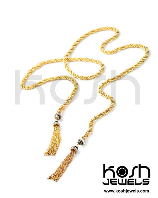 LUXE LARIAT ROPE NECKLACE – kosh JEWELS