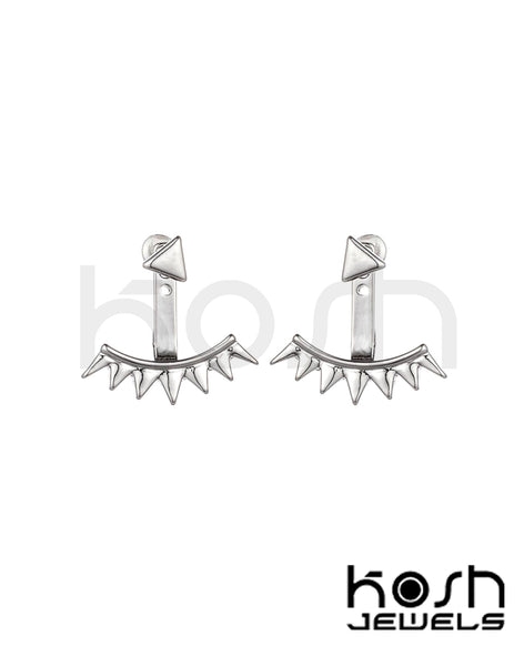 SIA JACKET & STUD EARRINGS