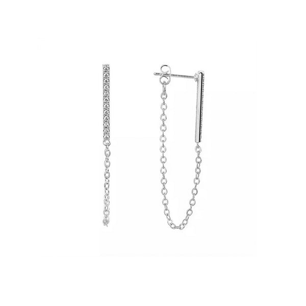 CHAIN DROP EARRINGS - ZARA USE ZARA10 at CHECKOUT